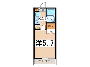 エムハイツの物件間取画像